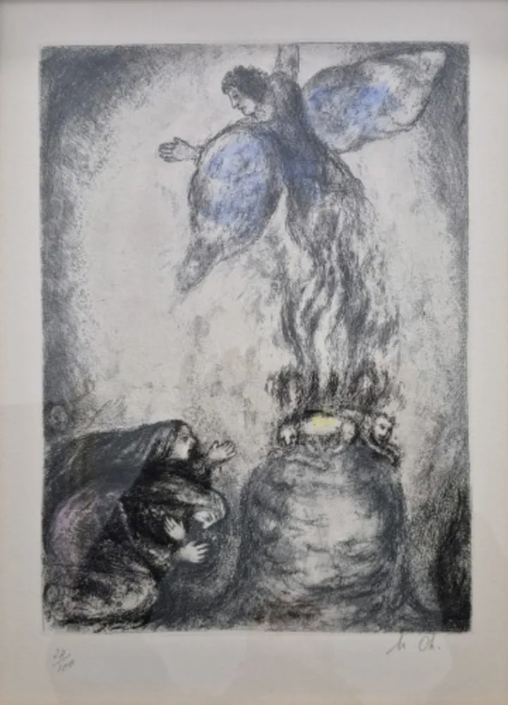 Stich Chagall - Sacrifice of Manoah