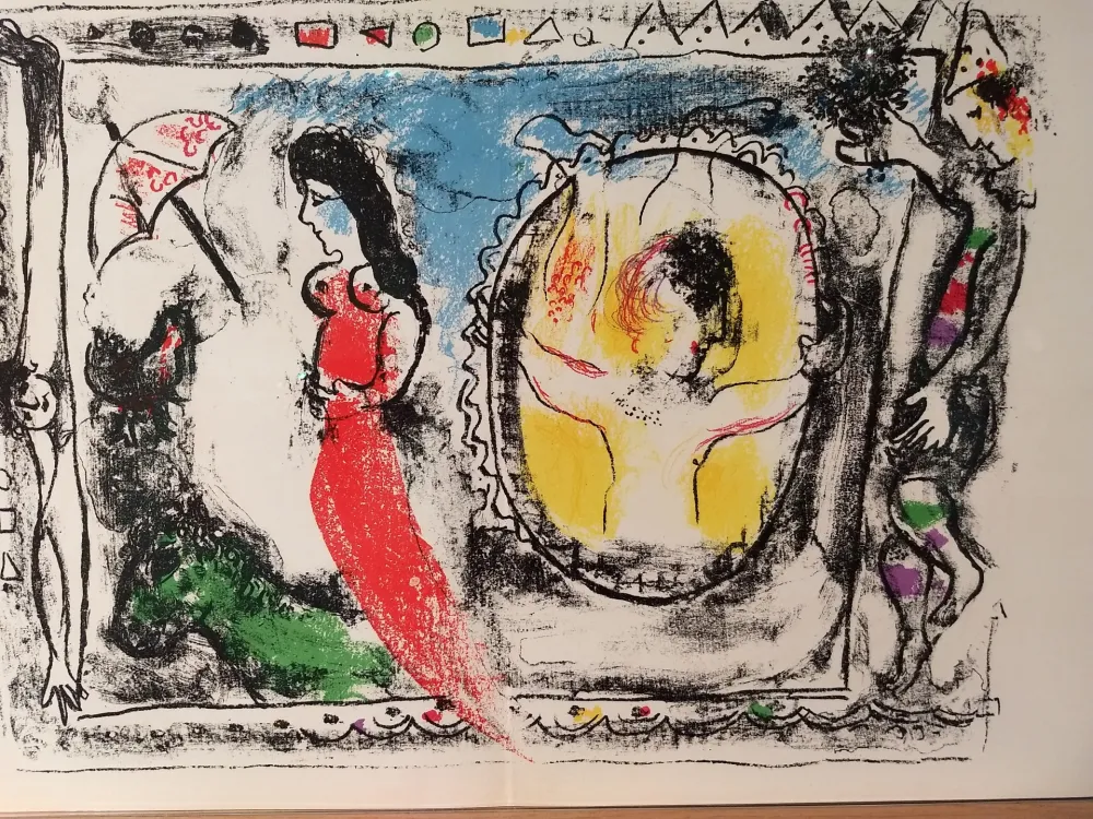 Illustriertes Buch Chagall - Tete DLM 147