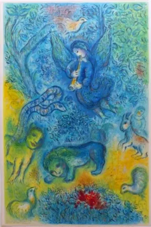 Lithographie Chagall - The Magic Flute