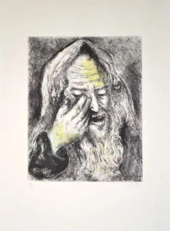 Stich Chagall - The suffering of Jeremiah - MCH103