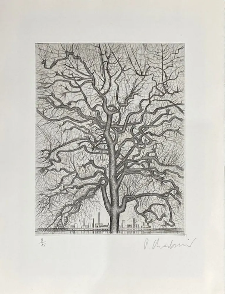 Radierung Charbonnier  - Le monde de l'art n'est pas le monde du pardon 