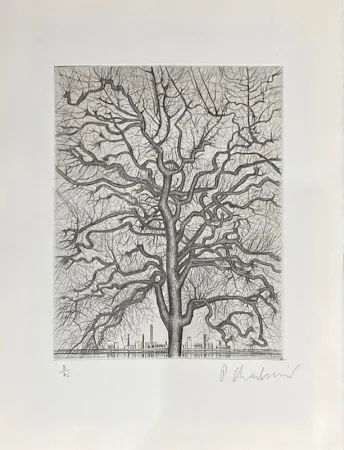 Radierung Charbonnier  - Le monde de l'art n'est pas le monde du pardon 