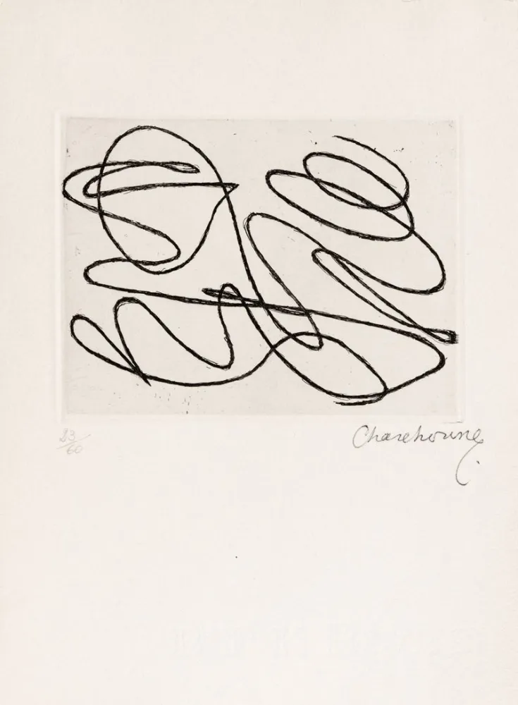 Radierung Charchoune - Senza titolo