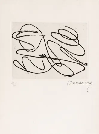 Radierung Charchoune - Senza titolo