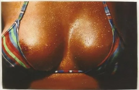 Linolschnitt Chen - Beach 37-A