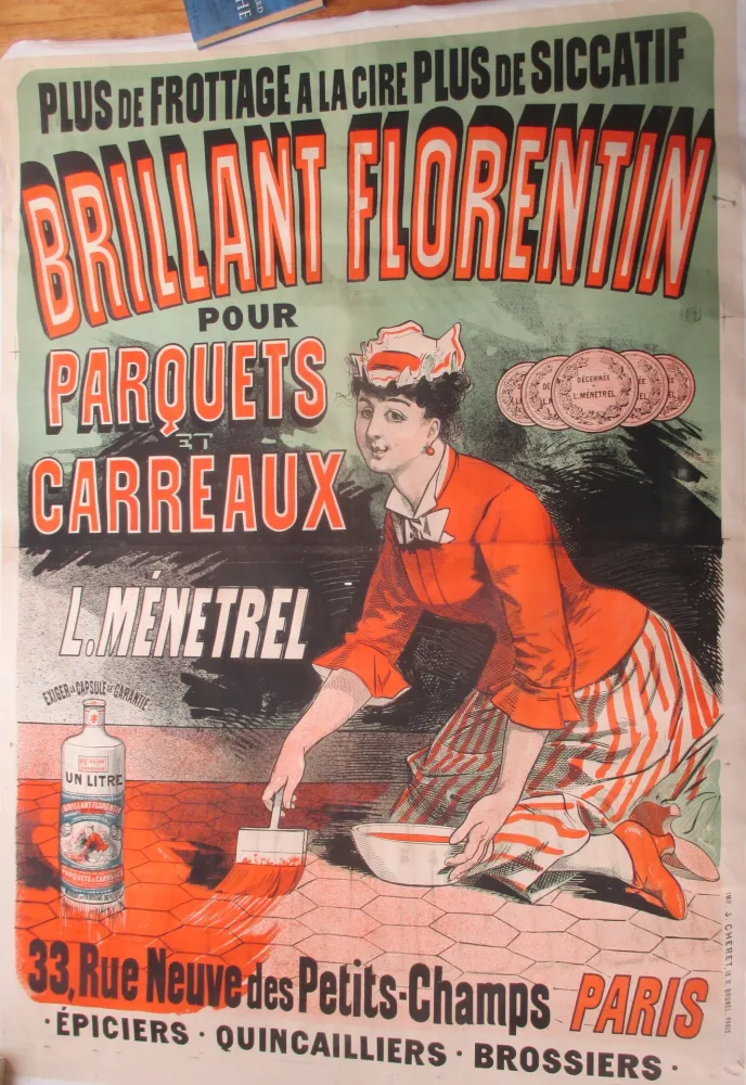 Lithographie Cheret - Brillant Florentin