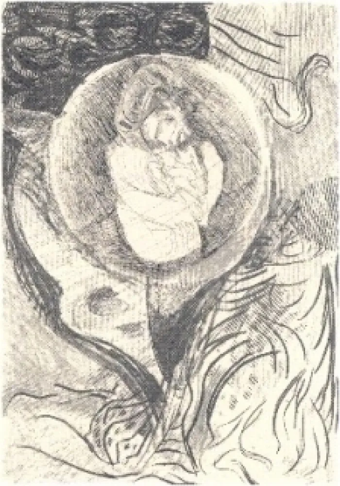 Radierung Und Aquatinta Chia - B3