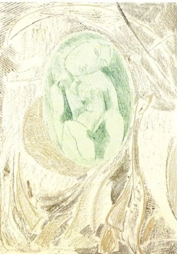 Radierung Und Aquatinta Chia - B4