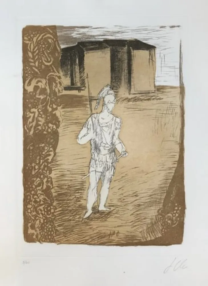 Radierung Und Aquatinta Chia - Castello di Romitorio