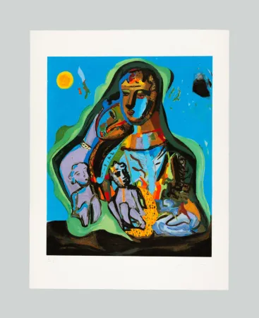 Radierung Und Aquatinta Chia - Composizione