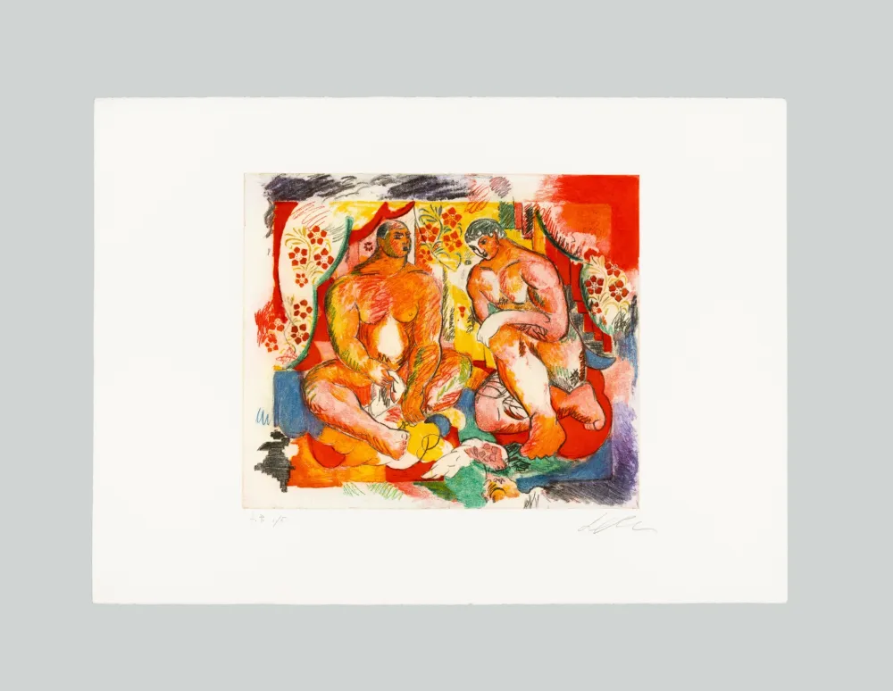 Radierung Und Aquatinta Chia - Senza titolo