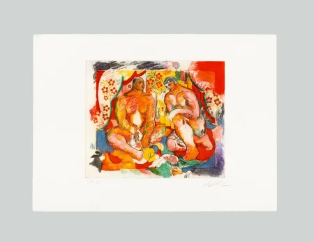 Radierung Und Aquatinta Chia - Senza titolo