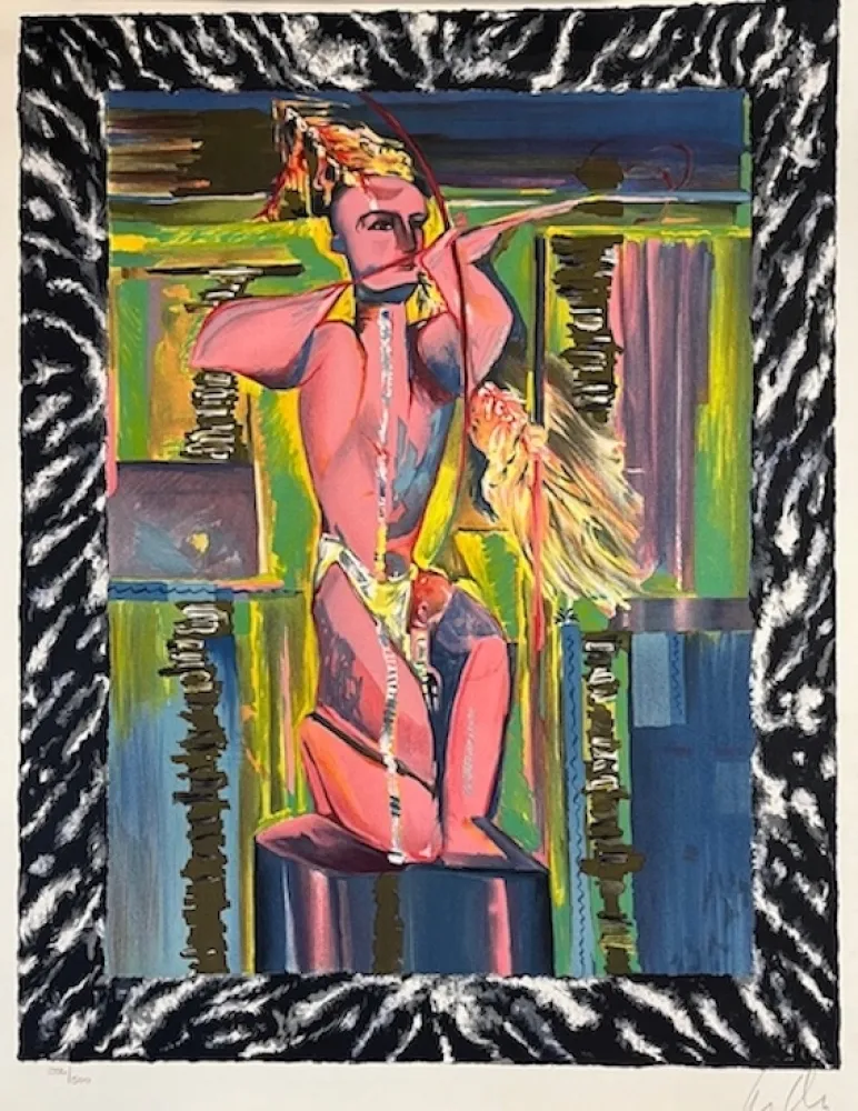 Lithographie Chia - Sin titulo ( la arquera )