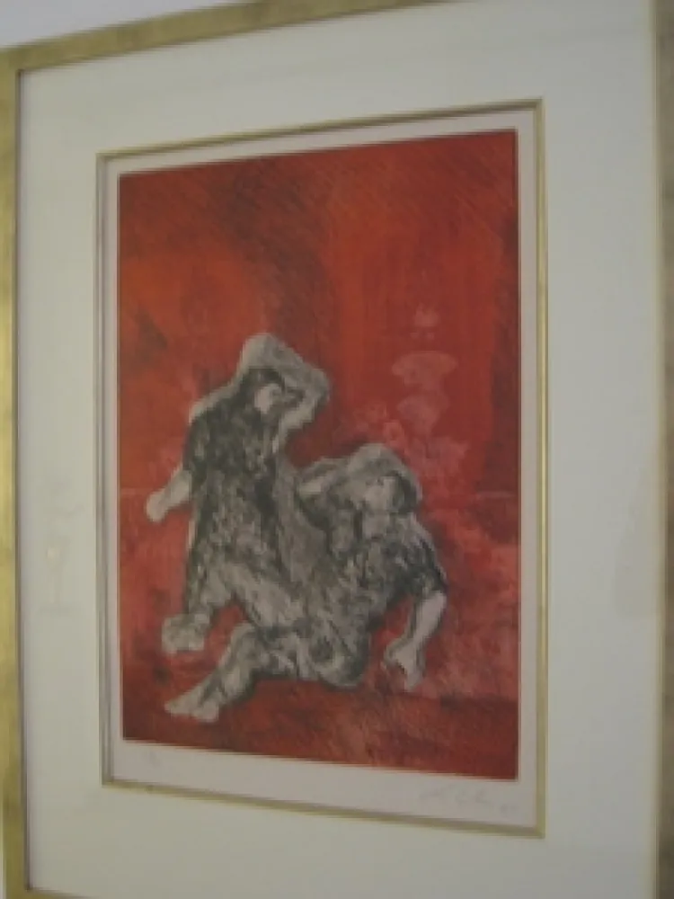 Stich Chia - Two persons in a Garden