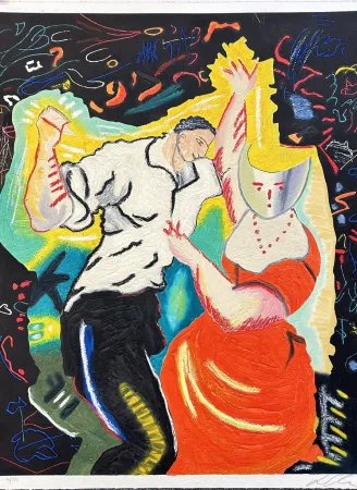 Radierung Und Aquatinta Chia - Untitled 4 (from Ten Masterprints)