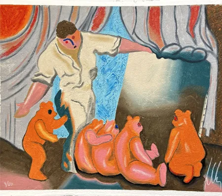 Radierung Und Aquatinta Chia - Untitled 6 (from Ten Masterprints)