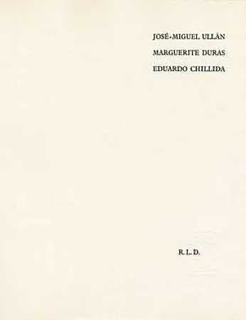 Illustriertes Buch Chillida - Adoración