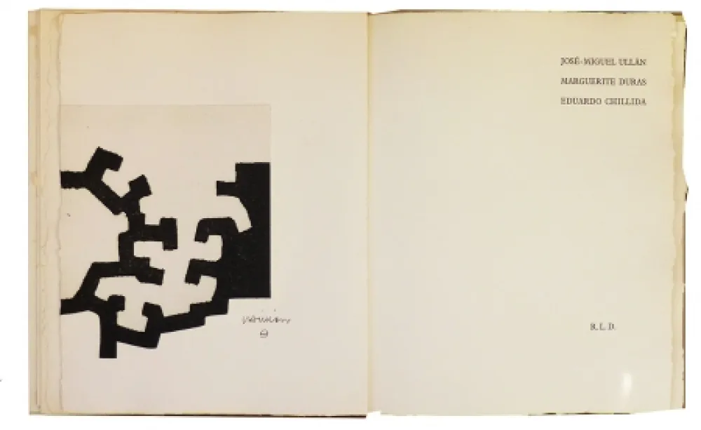 Illustriertes Buch Chillida - Adoracion