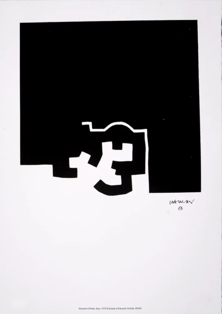 Siebdruck Chillida - (After) Ibiza, 1975