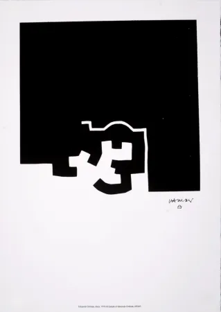 Siebdruck Chillida - (After) Ibiza, 1975