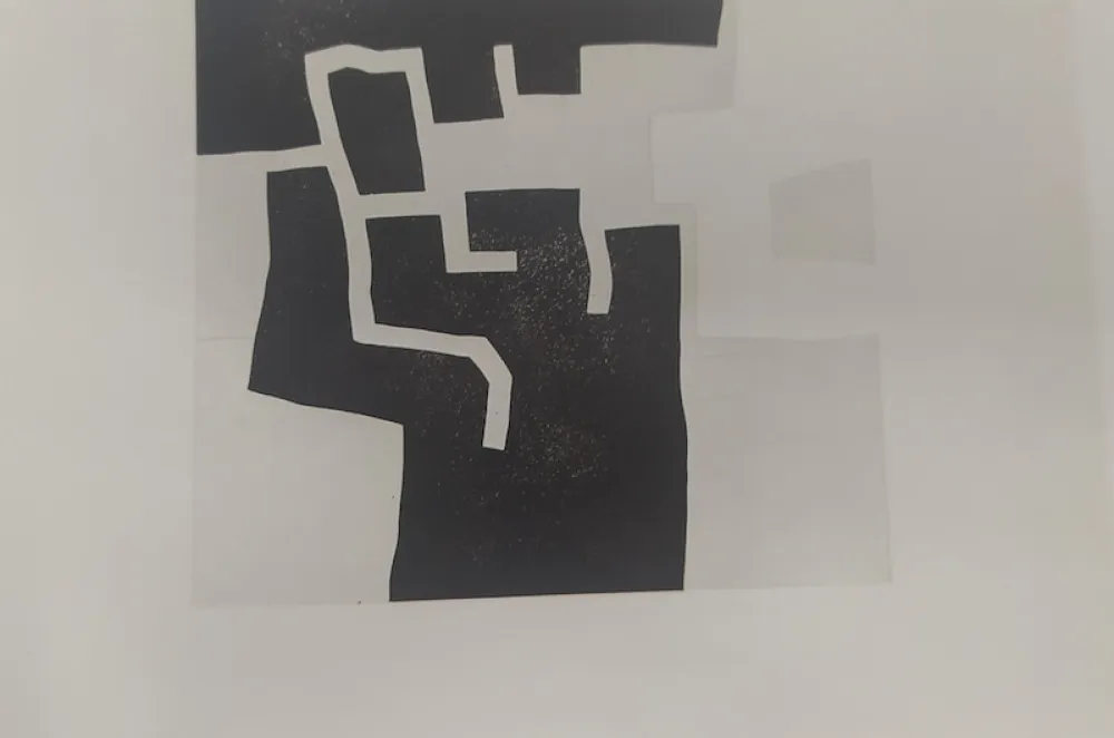 Radierung Chillida - Ahoska II