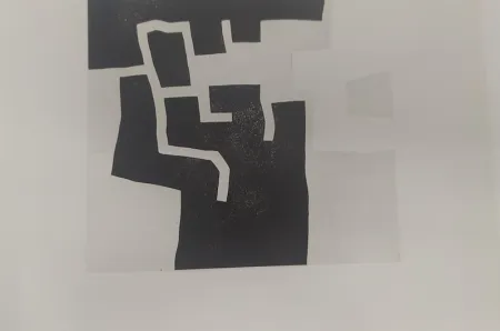 Radierung Chillida - Ahoska II