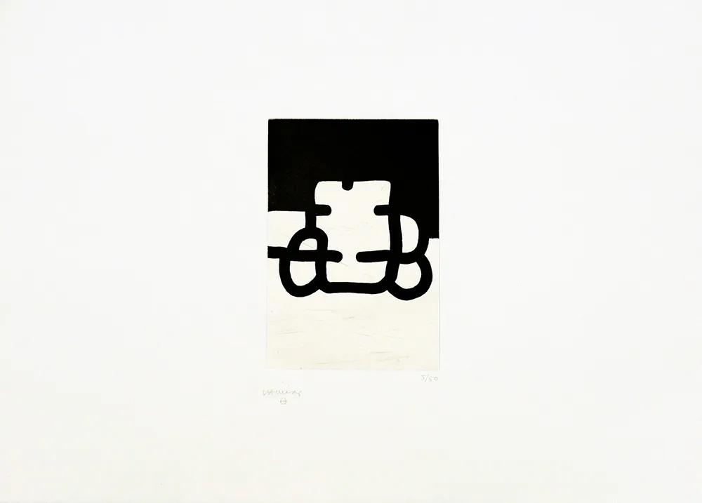 Stich Chillida - Antzo VIII