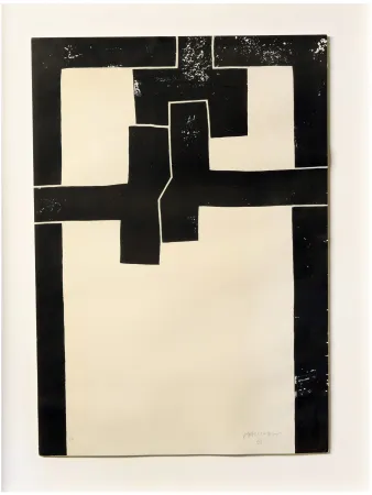 Lithographie Chillida - Barcelona I -1971 