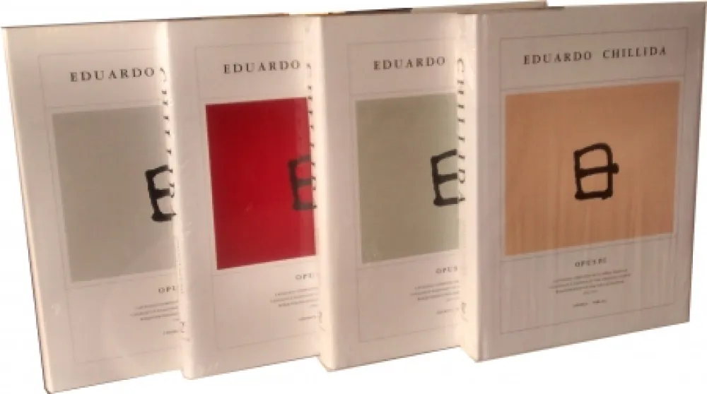 Illustriertes Buch Chillida - Chillida Opus 4 vol. Catalogue raisonné graphic work. 1959-2001