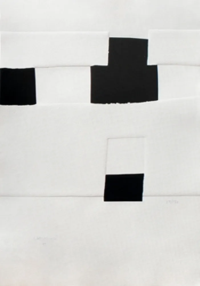 Siebdruck Chillida - Composition pour les JO