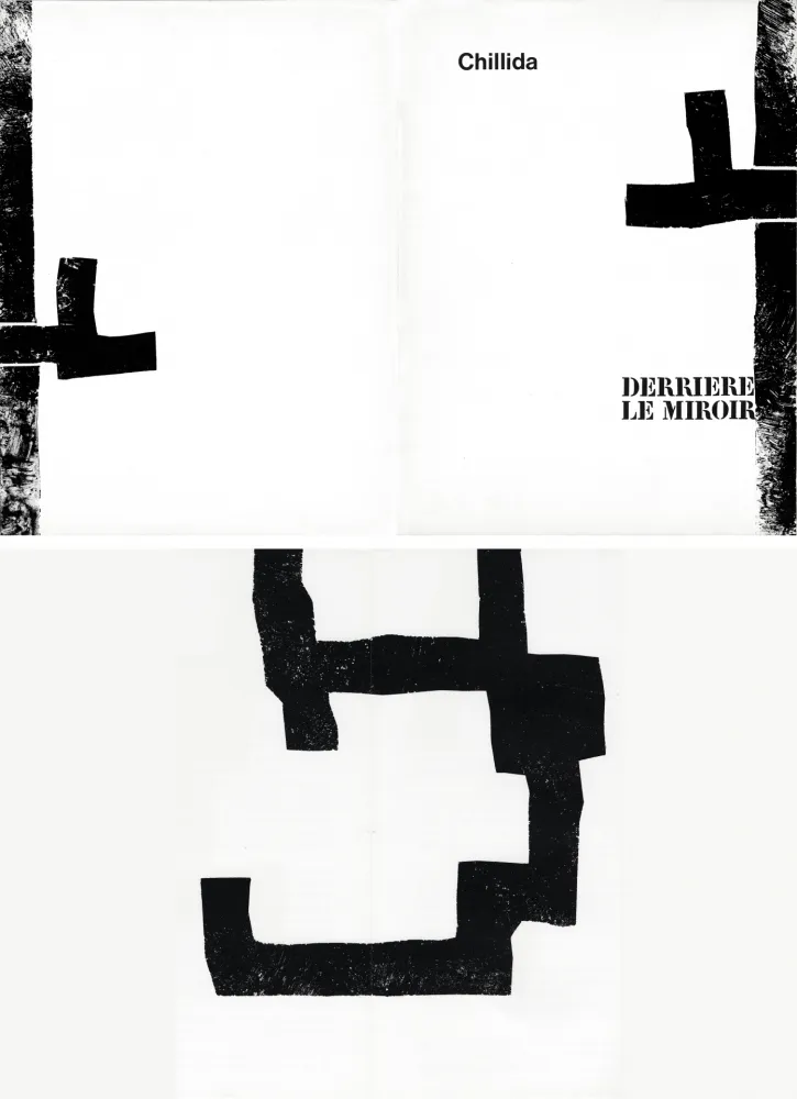 Illustriertes Buch Chillida - DERRIÈRE LE MIROIR N°183. CHILLIDA. Février 1970.