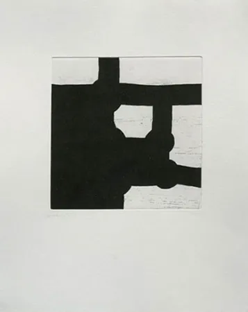 Radierung Und Aquatinta Chillida - Eduardo Chillida