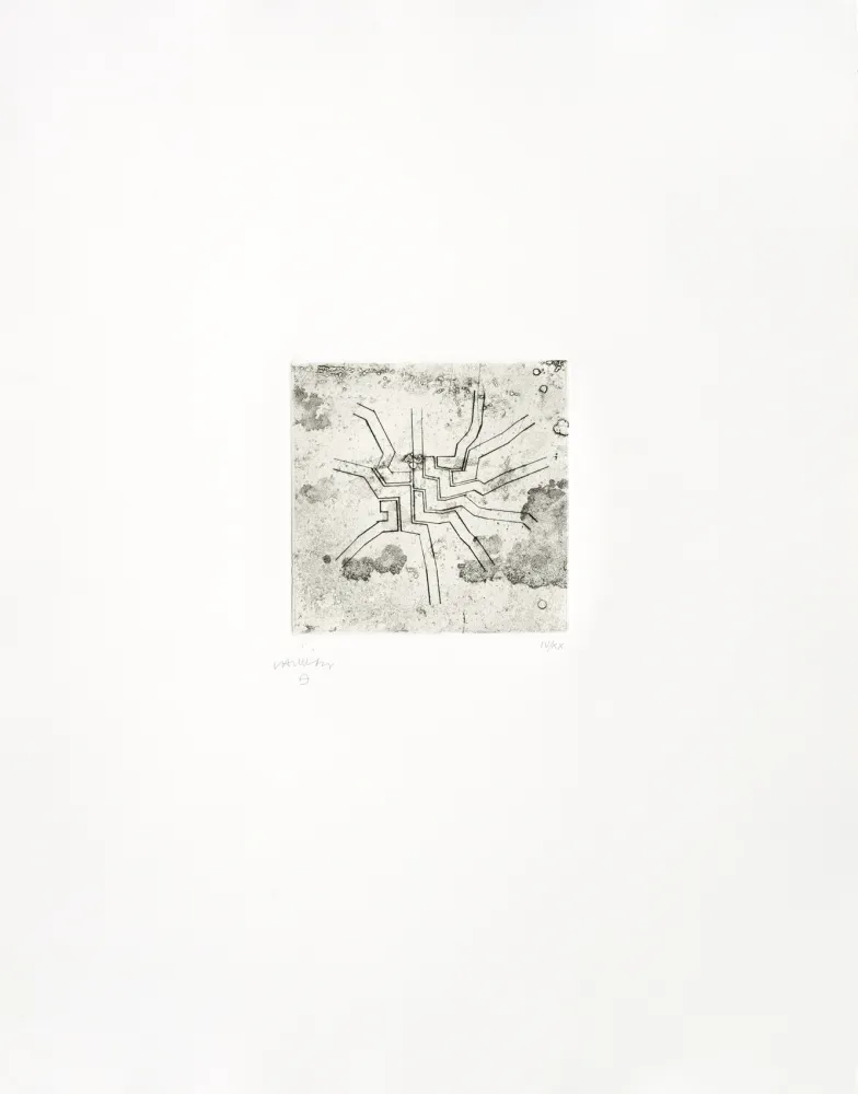 Stich Chillida - Enda VI 