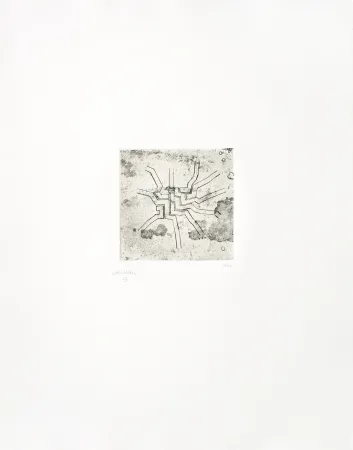 Stich Chillida - Enda VI 