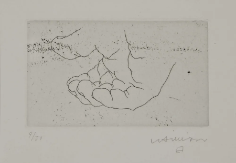 Stich Chillida - Esku XI