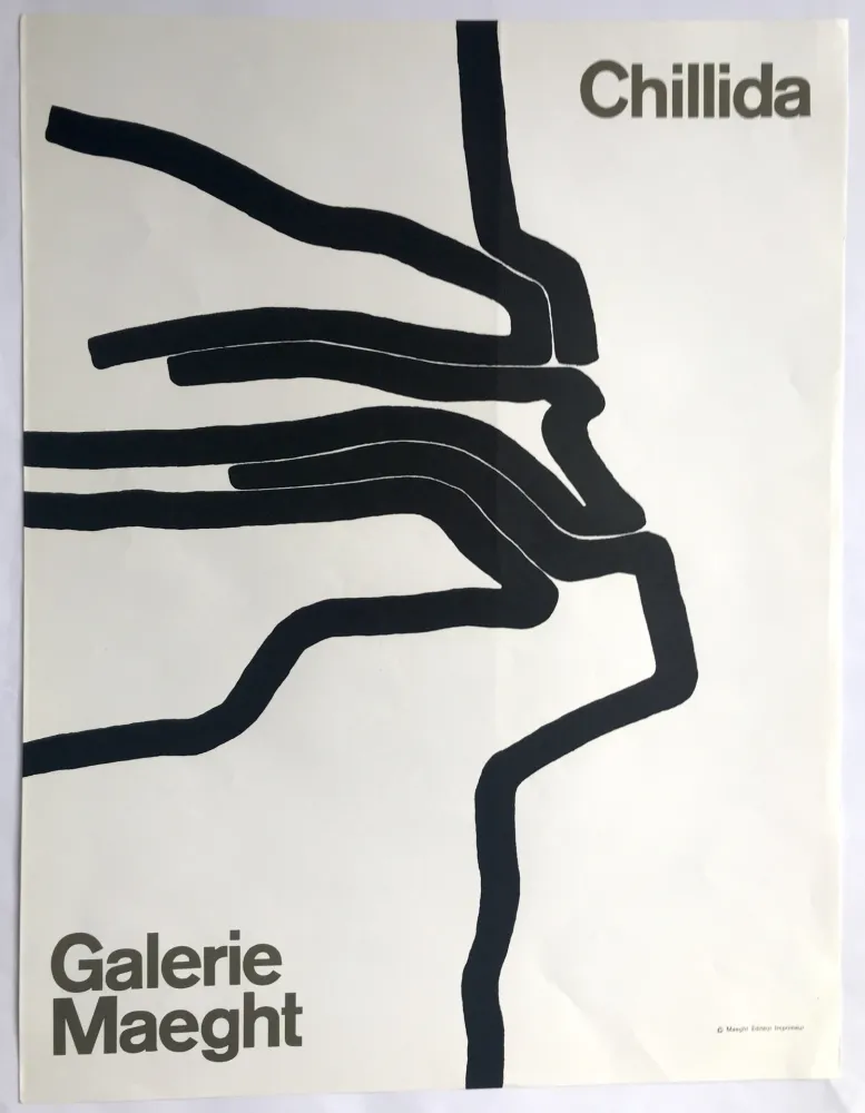 Plakat Chillida - Galerie Maeght