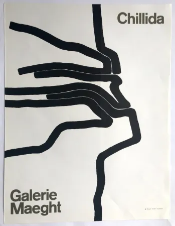 Plakat Chillida - Galerie Maeght