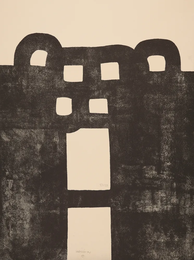 Lithographie Chillida - 