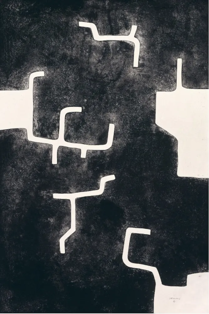 Radierung Und Aquatinta Chillida - Homenaje a Aimé Maeght