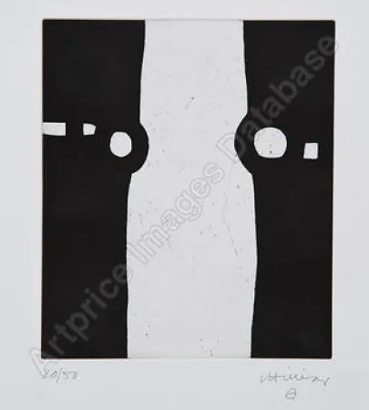 Radierung Chillida - Homenaje a Cristobal Balenciaga I