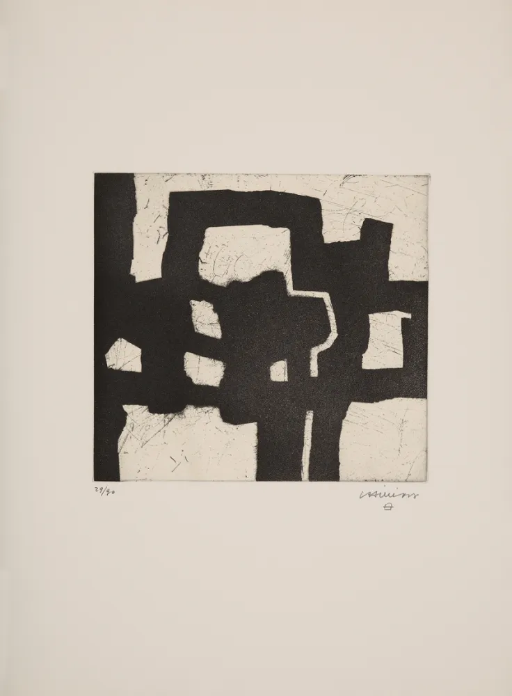 Aquatinta Chillida - 