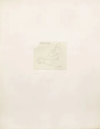 Radierung Chillida - Kopernikus