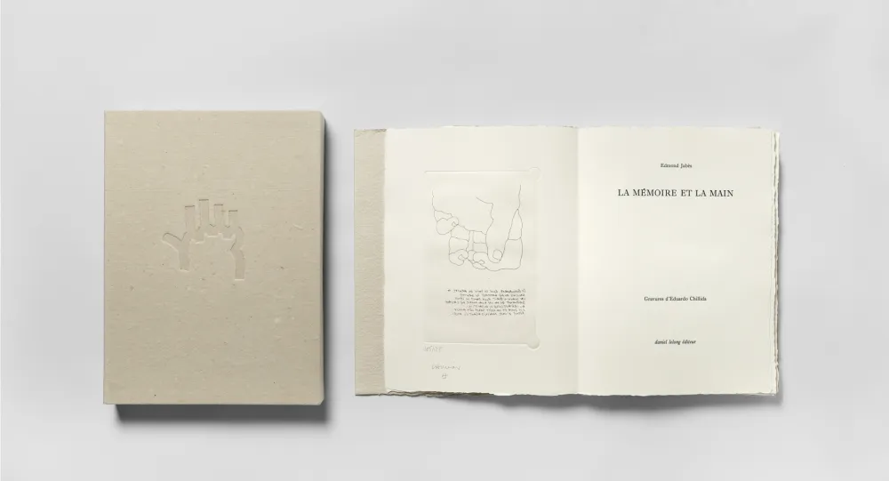 Stich Chillida - La mémoire et la main