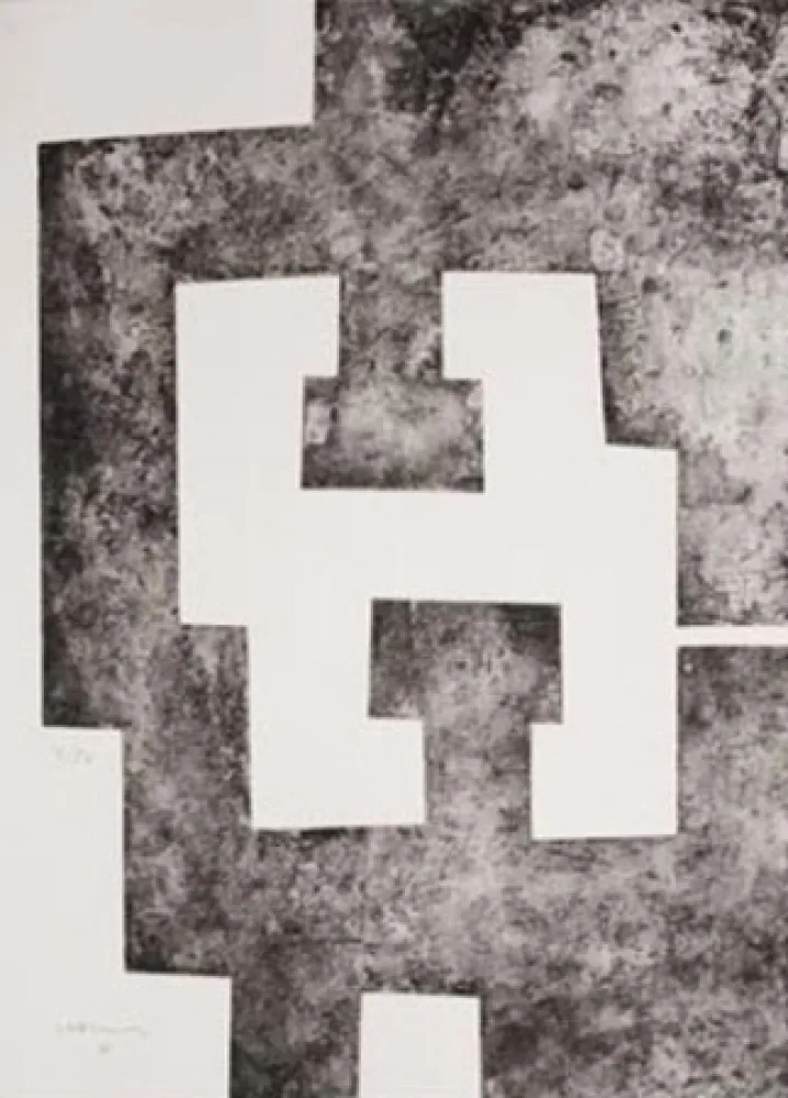 Radierung Chillida - La Nuit