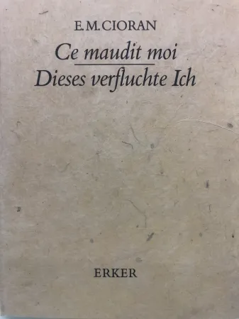 Radierung Chillida - Libro Cioran 