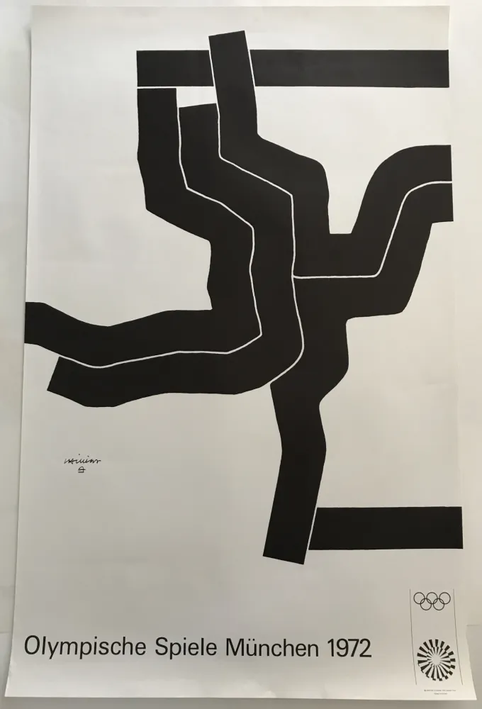 Plakat Chillida - Olympische Spiele München