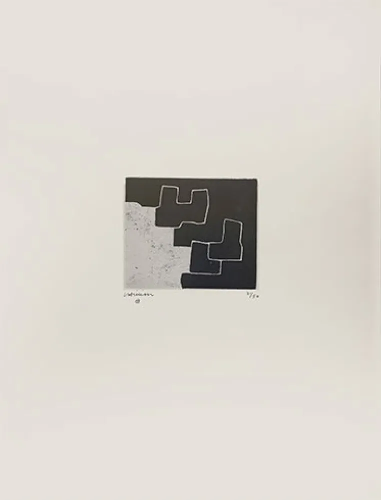Radierung Chillida - Txerto