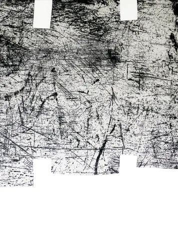 Radierung Und Aquatinta Chillida - Une helene de vent ou fumee I