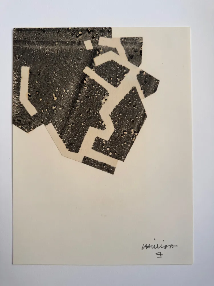 Radierung Chillida - Untitled