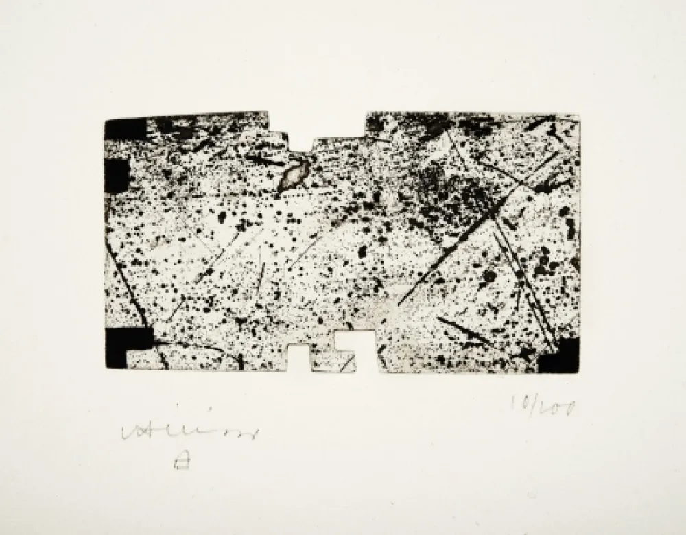 Radierung Chillida - Untitled